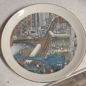 Limited edition Chicago collection plate
